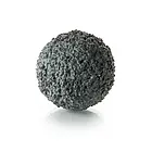 Sponge rubber ball coated with corundum for all types of cooling water